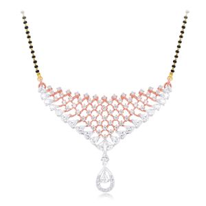 Ishir Diamond Mangalsutra Set