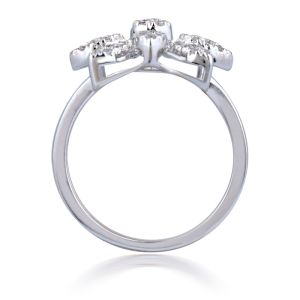 Magnificent Cane Ladies Diamond Ring