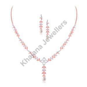 Angelic Purity Diamond Necklace Set