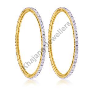 Sheela Shimmering Diamond Bangles