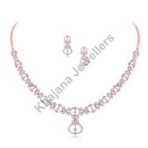 Stephanie Diamond Necklace Set