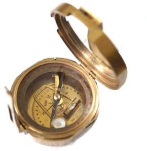 Brass Brunton Compass