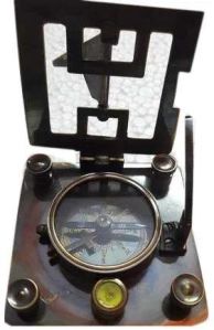 Polished Sundial Compass