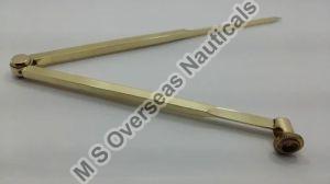 Brass Pencil Compass Divider