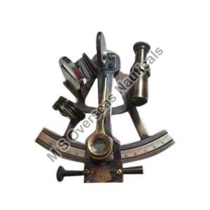 Polished Brass Nautical Sextant