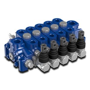 compact versatile flexible sectional valve