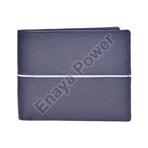 Navy Blue Leather Wallets