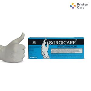 LATEX Surgicare Disposable Surgical Rubber Gloves