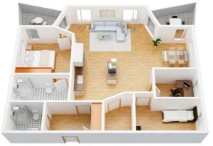 3D Floor Plan Service