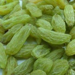 Dried Long Green Raisins