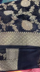 Banarasi Handloom Pure Kataan Silk Jangla Dupatta