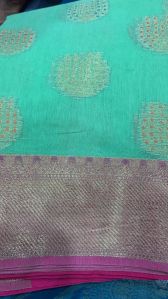 Banarasi Pure Mercerized Cotton Silk Saree