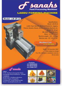 laddu making machine
