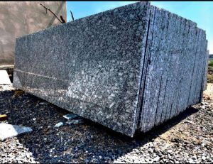 Snow White Granite Slab