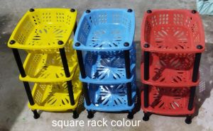 Plastic kitchen rack