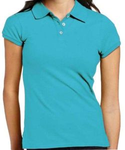 Ladies Collar T-Shirt