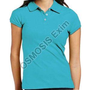 Ladies Collar T-Shirt