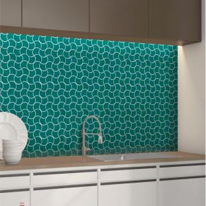 Marbella Fish Scale (Waves) G3415 Decorative Mosaic Tiles
