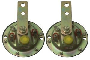 Black AC DC Horn