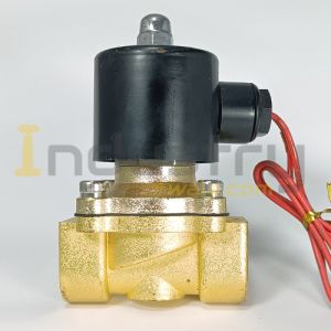 Brass Diaphragm Type Solenoid Valve 2/2 Way for Low Pressure 1/2 to 2