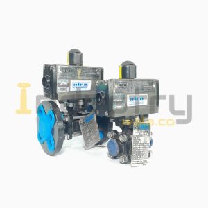 Pneumatic Actuator Operated Ball Valve Screwed / Flange End 1/2 to 4