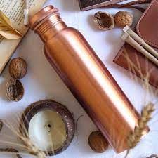 500ml Plain Copper Water Bottle