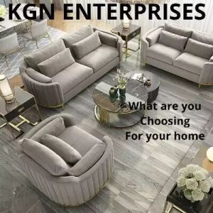 Grey Designer Sofa Set