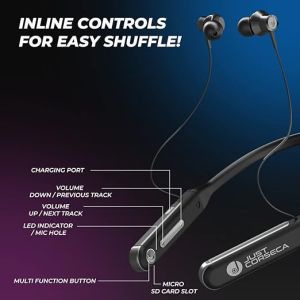 Corseca Solitaire Bluetooth Neckband Headphone