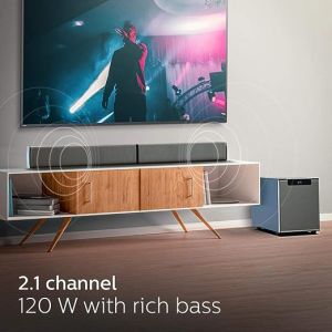 Philips Convertible Soundbar MMS2220B Multimedia Speaker