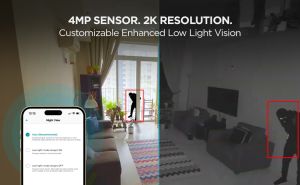 Qubo Smart 360 4MP WiFi CCTV Security Camera