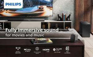 Philips Soundbar TAB8967 Wireless Rear Speakers