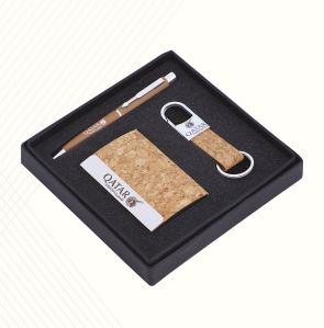 4 In 1 Gift Set Pen Key Chain Diary Card Holder