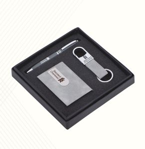 4 In 1 Gift Set Pen Key Chain Diary Card Holder