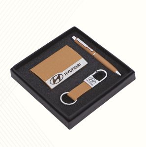 4 In 1 Gift Set Pen Key Chain Diary Card Holder