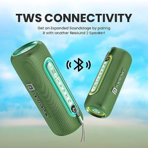 15W Portronics Resound 2 HD Sound Portable Bluetooth Speaker