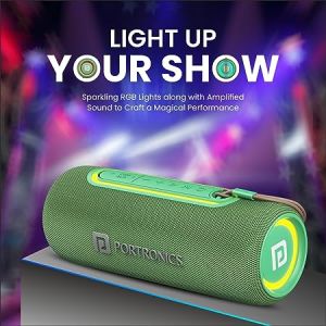 15W Portronics Resound 2 HD Sound Portable Bluetooth Speaker