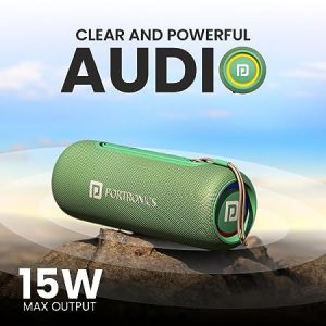 15W Portronics Resound 2 HD Sound Portable Bluetooth Speaker