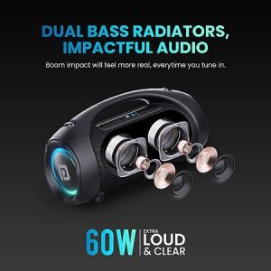 60W Portronics Dash 12 Wireless Bluetooth Party Speaker