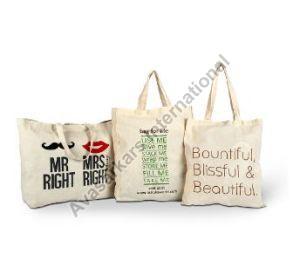 Printed Canvas shopping bags