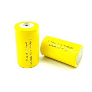5000mah 1.2V D Cell NiCd Rechargeable Battery