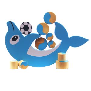 fin the balancing dolphin toy