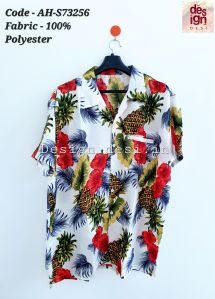 pineapple paradise polyester shirt