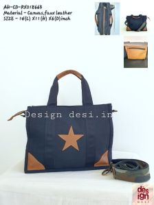 Star stuck Canvas Bag