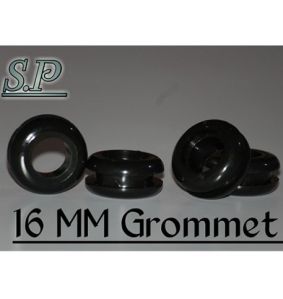 16mm Black Grommet