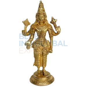 Brass Vishnu Statue