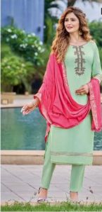 Ladies Designer Kurti Pant With Dupatta