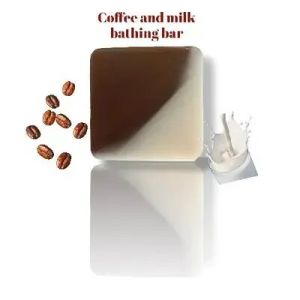 80gm Cold Process Coffee & Milk Soap