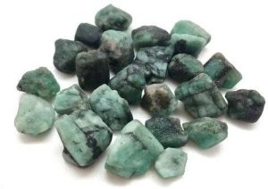 Unpolished Emerald Stone