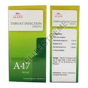 Allen A47 Throat Infection Drops