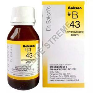 Bakson B43 Hyperhidrosis Drops